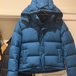 Aritzia Super Puff Shorty- Nocturnal Blue 2XS